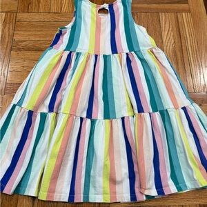 Tea Collection Colorful Striped Kids Dress size 7
